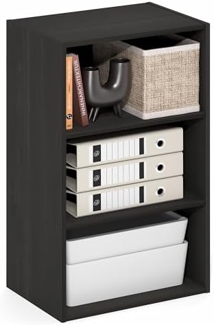 Furinno Basic Book Shelf, 3-Tier Bookshelf, Storage Organizer Bookcase by Furinno-FitsYourSpaceFitsYourBudget