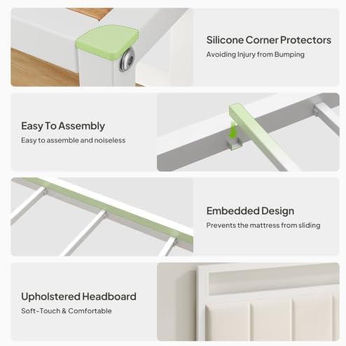 Welzona Twin Corner Bed Frame - Image 7