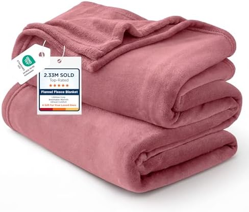 Bedsure GentleSoft Fleece Throw Blanket by BEDSURE
