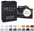 Bella Coterie Bamboo Viscose 34" Split Top King Sheets, Organically Grown by BC