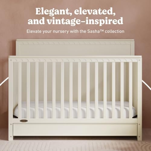 Graco Sasha 5-in-1 Convertible Crib - Image 3