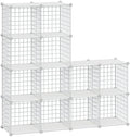 HUBSON Wire Cube Storage Organizer, Book/Toy/Craft/Potted Plants and petCloset by HUBSON