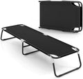 GYMAX Folding Camping Cot, Portable Ultralight Compact Sleeping Cot Bed by GYMAX