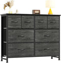 DUMOS Dresser for Bedroom with 8 Fabric Drawers, Wide Fabric Dresser by DumosLifestyle