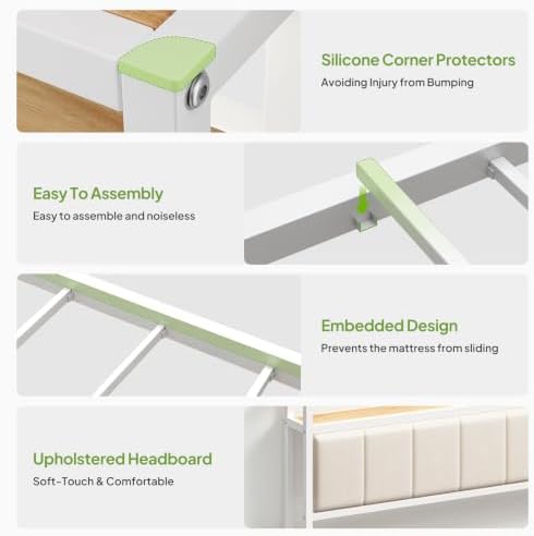 Welzona Full Corner Bed Frame - Image 6