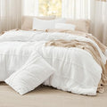 Bedsure Oversized King Comforter Set 4 Piece, All-Season by BEDSURE