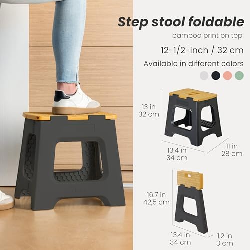 Vigar Compact Folding Step Stool, 12-1/2 in - Image 2