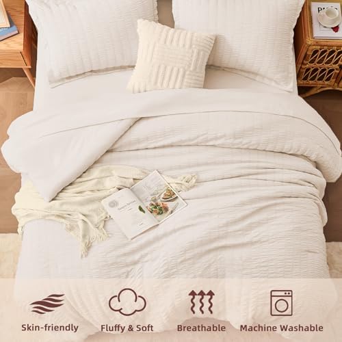 Full Size Comforter Sets with Sheets, 7-Piece Bedding Set - Image 4