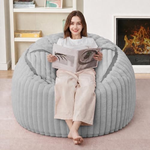 3FT Bean Bag Chair 3'Big Bean Bag Chairs - Image 4