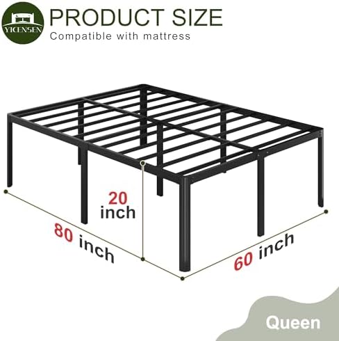 20 Inch High Queen Bed Frame - Image 2