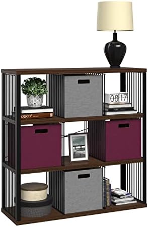 ClosetMaid 9-Cube Storage Organizer Bookshelf, Storage Shelf, Metal Frame - Image 5