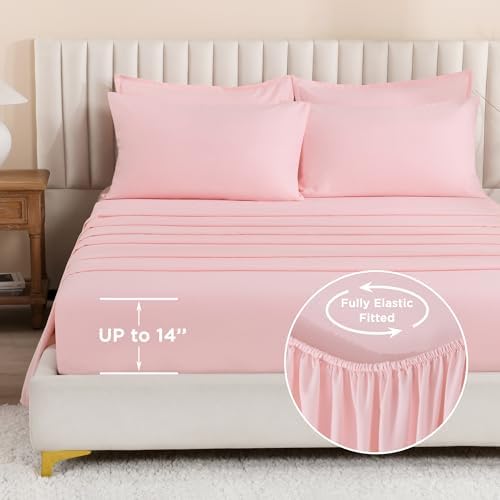 Litanika Pink Queen Comforter Set - Image 5