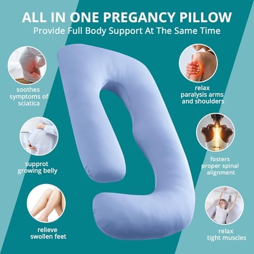 Sasttie Cooling Pregnancy Pillows - Image 6