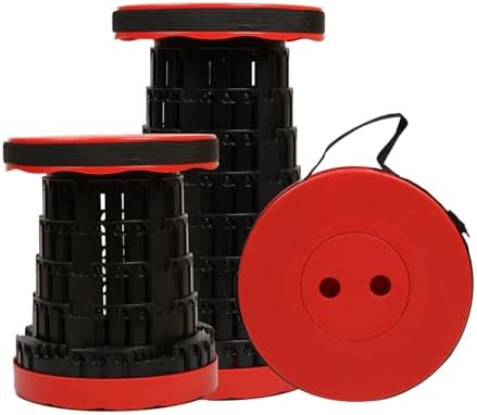 JAEMEYEM Collapsible Stool Chair, Upgraded Folding Stool by JAEMEYEM