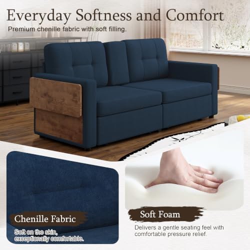 70" Oversize Versatile Sofa, Loveseat Couch - Image 6