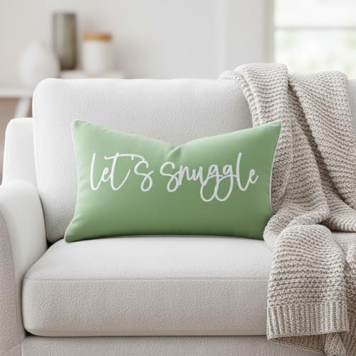 Sunkifover Let's Snuggle Decorative Lumbar Pillow Cover - Image 6