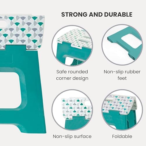Vigar Compact Step Stool Foldable, 10-1/2-inch Step Stools - Image 4