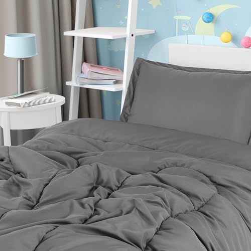 Utopia Bedding 3 Pc Kids Twin Comforter Set - Image 4