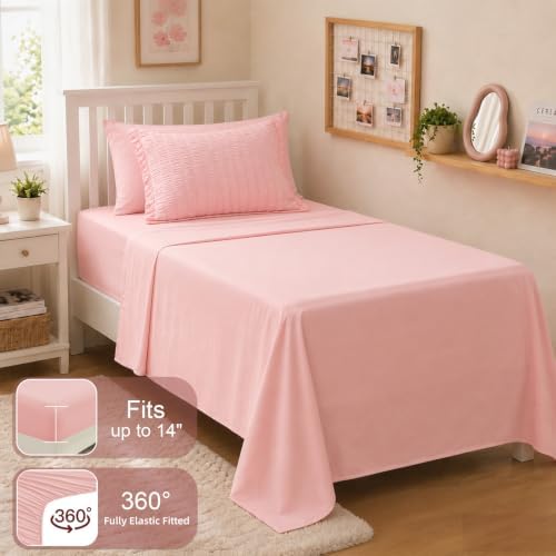 Pink Twin Comforter Set for Girls - Image 5