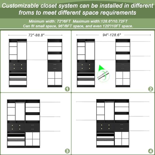 Besiost Closet System, Walk-in Closet System - Image 4