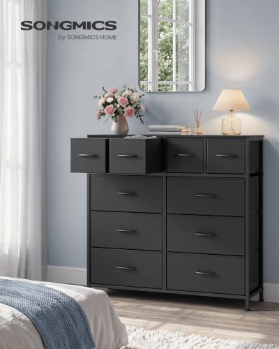 SONGMICS Tall Dresser for Bedroom, 10 Fabric Drawers - Image 2