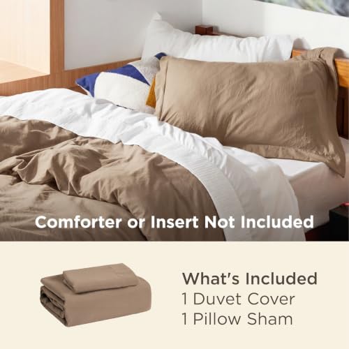Bedsure Prewashed Twin/Twin XL Duvet Cover, Cotton-Like Bedding Set - Image 2