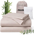 100% Bamboo Viscose & Lyocell Tencel Sheets Set Full Size by Pillcase