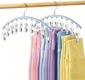 Volnamal Legging Organizer for Closet, Metal Yoga Pants Hanger w/Rubber Coated by Volnamal