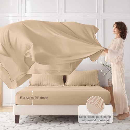 MUXHOMO Queen Comforter Set 7 Pieces, Seersucker Bed in a Bag - Image 3
