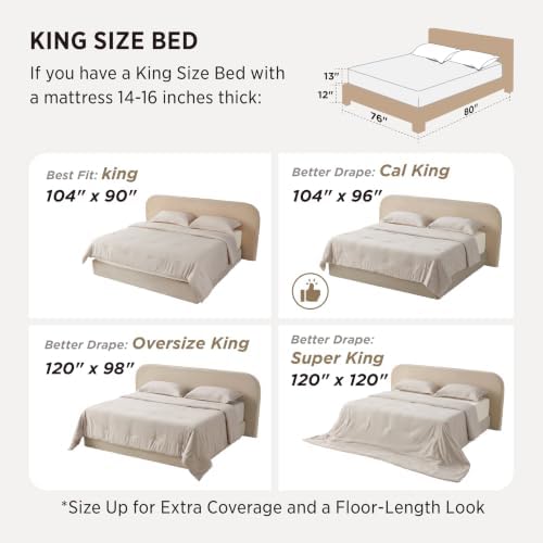 Bedsure Pink Oversized King Comforter Set, Cationic Dyed Bed Set 3 Pcs - Image 6