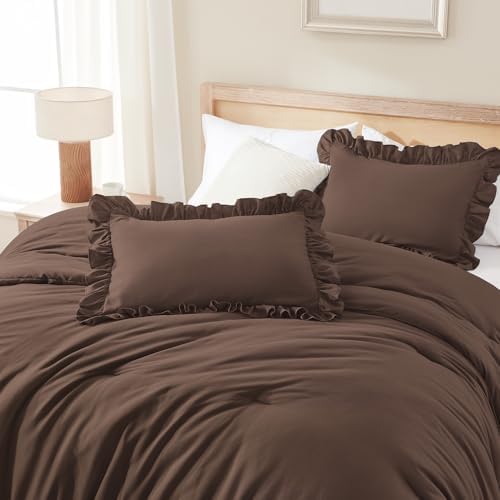 Andency Oversized King Ruffle Comforter Set - Image 3