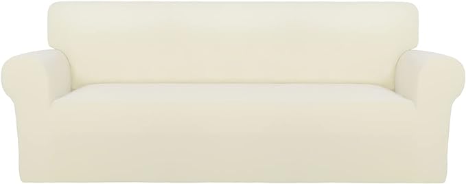 PureFit Super Stretch Sofa Slipcover – Spandex Non Slip Soft Couch Sofa Cover by PureFit