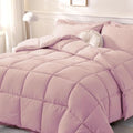 DOWNCOOL Comforters King Size, Light Pink Duvet Insert, Lightweight Quilt by DOWNCOOL