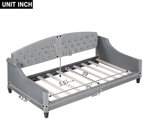 Bellemave Twin Upholstered Daybed - Image 2