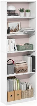 Furinno Jaya 5-Tier Book Shelf by Furinno-FitsYourSpaceFitsYourBudget