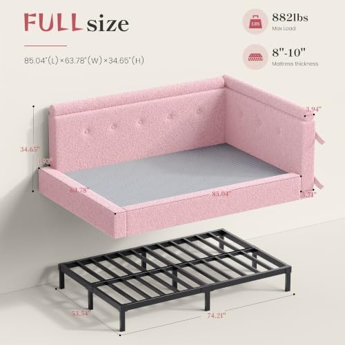 EnHomee Corner Cloud Full Bed Frame - Image 2