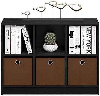 Furinno BASIC Book Shelf, 6-Cube Bookshelf - Image 4