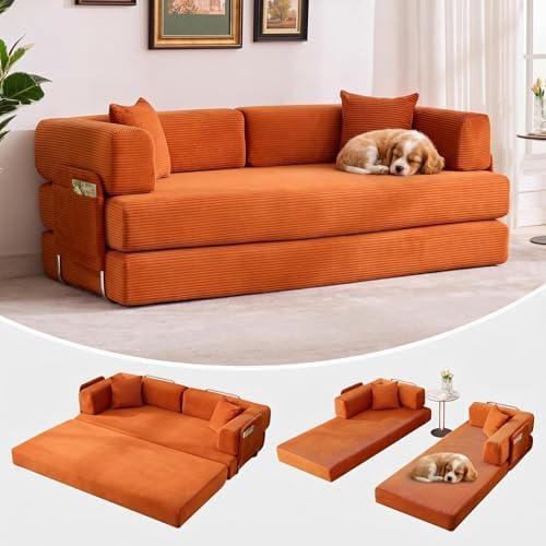 5-in-1 Convertible Sleeper Sofa Bed by Unknown