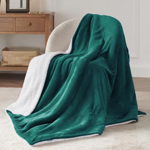Bedsure GentleSoft Sherpa Fleece Throw Blanket - Image 3