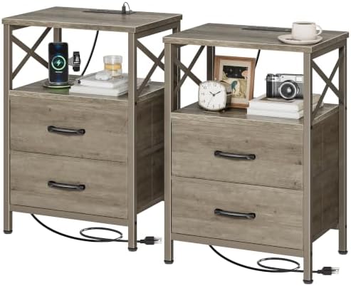 Huuger Nightstand Set of 2 by Huuger
