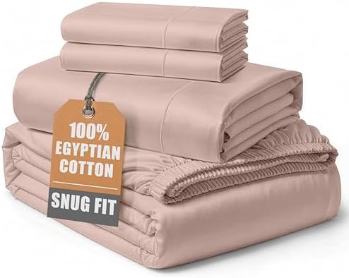 LANE LINEN California King Sheet Sets Sateen Weave by LaneLinen
