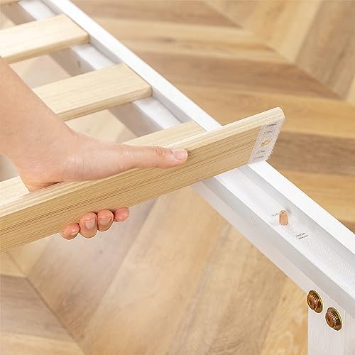 Mellow Naturalista Classic 12 Inch Solid Wood Platform Bed - Image 5