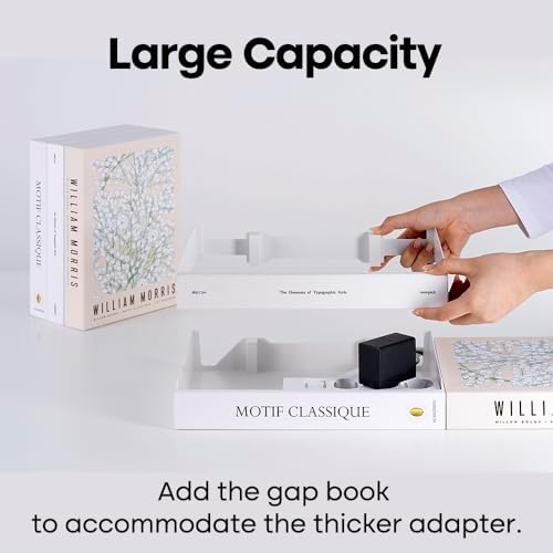 Book Shape Decorative Cable Management Box - Image 5