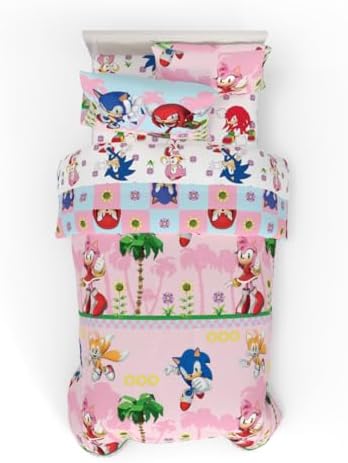 Franco Sonic the Hedgehog Amy Rose Anime Kids Bedding Super Soft Comforter and by Franco