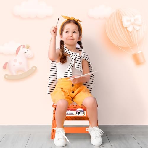 Folding Step Stool 9 Inch for Kids and Adults, 300 lbs - Image 5
