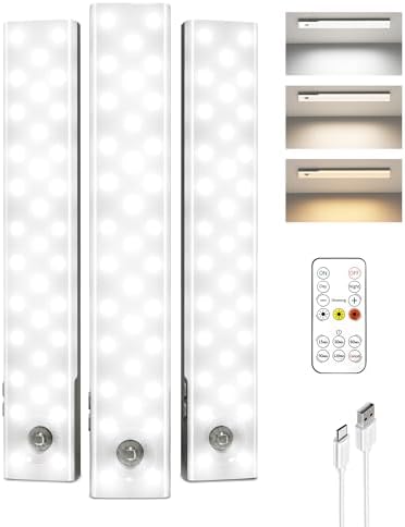 EZVALO Under Cabinet Lighting Wireless, Motion Sensor Lights Indoor by EZVALO