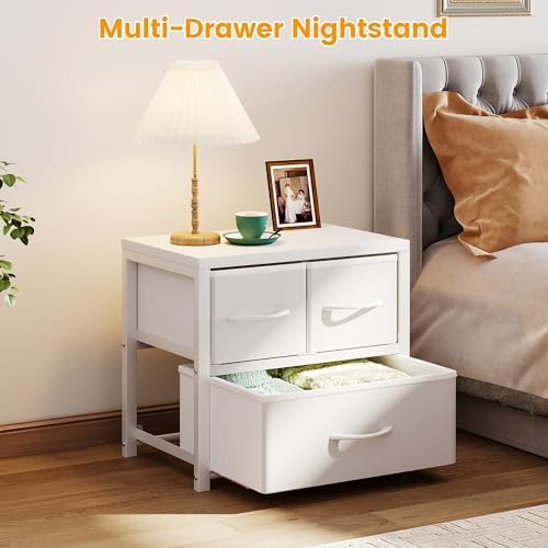 Homeiju Stackable 3-Drawer Fabric Dresser - Image 4