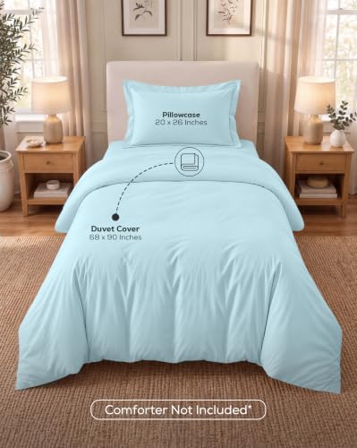 Duvet Cover Twin, 2 Piece Set, Extra Soft - Image 3