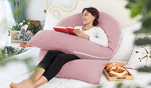 Pregnancy Pillow, Cooling Silky Pregnancy Pillows - Image 3