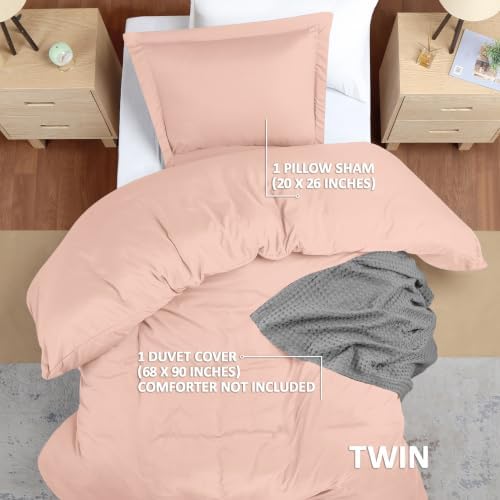 Duvet Cover Twin, 2 Piece Set, Extra Soft - Image 2
